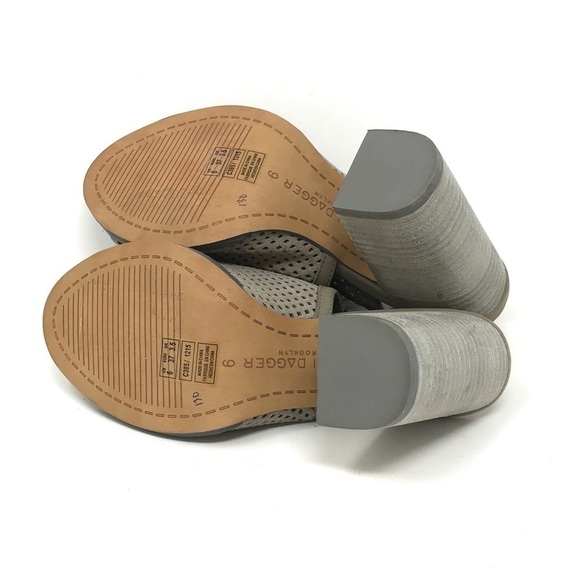 Kelsi Dagger Goya Peep Toe Slingback Heels 6 - Picture 6 of 8